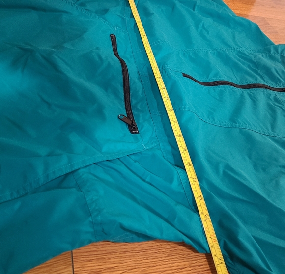 Vintage 90's LL Bean Pullover Kangaroo Rain Jacket Size Large - Picture 5 of 7